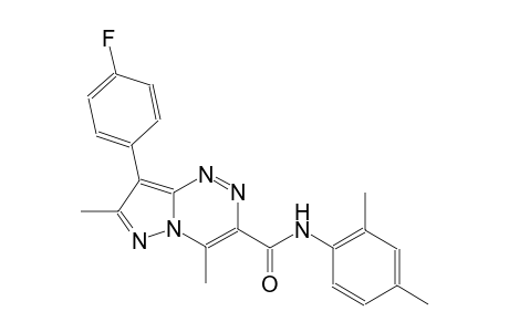 pyrazolo[5,1-c][1,2,4]triazine-3-carboxamide, N-(2,4-dimethylphenyl)-8-(4-fluorophenyl)-4,7-dimethyl-