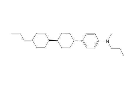 N-Methyl-N-propyl-{4-[trans-4-(trans-4-propylcyclohexyl)cyclohexyl]phenyl}amine