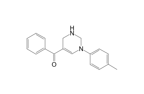 5-Benzoyl-(1-(p-tolyl)-1,2,3,4-tetrahydropyrimidine