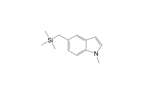 1-Methyl-5-((trimethylsilyl)methyl)-1H-indole