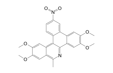 10-Methyl-3-nitro-6,7,12,13-tetramethoxybibenzo[a,c]phenanthridine