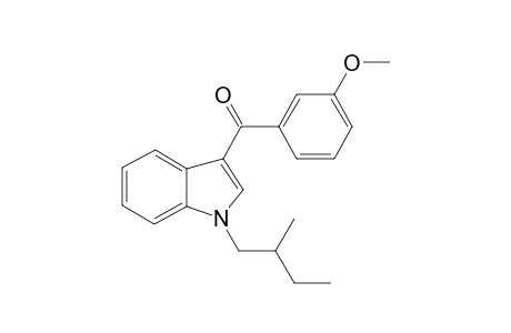 1-(2-Methylbutyl)-3-(3-methoxybenzoyl)indole