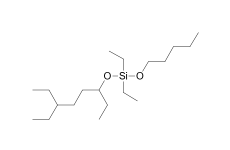 Silane, diethyl(6-ethyloct-3-yloxy)pentyloxy-