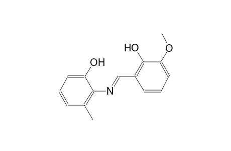 phenol, 2-[[(E)-(2-hydroxy-3-methoxyphenyl)methylidene]amino]-3-methyl-