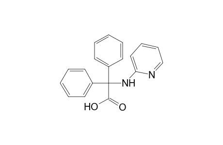2,2-Diphenyl-2-(2-pyridinylamino)acetic acid