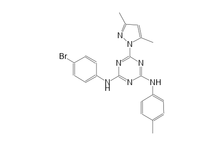 N~2~-(4-bromophenyl)-6-(3,5-dimethyl-1H-pyrazol-1-yl)-N~4~-(4-methylphenyl)-1,3,5-triazine-2,4-diamine