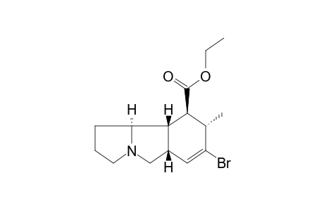 ethyl (5aR,8S,9R,9aS,9bS)-7-bromo-8-methyl-2,3,5,5a,8,9,9a,9b-octahydro-1H-pyrrolo[1,2-b]isoindole-9-carboxylate