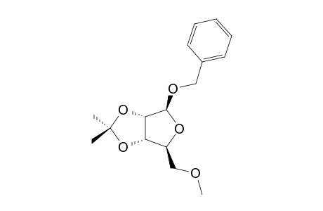 BENZYL-2,3-O-ISOPROPYLIDENE-5-O-METHYL-BETA-D-RIBOFURANOSIDE
