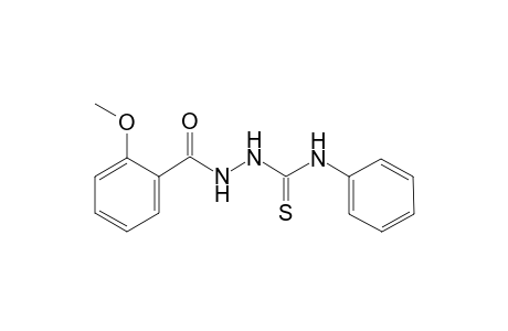 N1-Phenyl-2-(2-methoxybenzoyl)hydrazine-1-carbothioamide