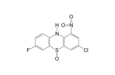 3-CHLORO-7-FLUORO-1-NITROPHENOTHIAZINE, 5-OXIDE