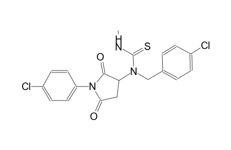 N-(4-chlorobenzyl)-N-[1-(4-chlorophenyl)-2,5-dioxo-3-pyrrolidinyl]-N'-methylthiourea