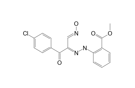 3-(4-CHLORO-PHENYL)-2-(2-METHOXYCARBONYLPHENYLHYDRAZONO)-3-OXO-PROPANAL-1-OXIME