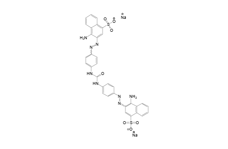 1-Naphthalenesulfonic acid, 3,3'-[carbonylbis(imino-4,1-phenyleneazo)]bis[4-amino-, disodium salt