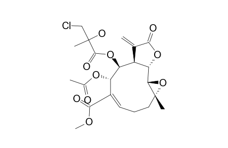 8-DEEPOXYANGELOYL-8-[2-HYDROXY-3-CHLORO-ISOBUTYROYL]-ENHYDRIN