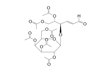 (4S,5R)-4-O-[BETA-D-(TETRA-O-ACETYL)GALACTOPYRANOSYL]-5,6-DIACETOXY-2E-HEXENAL