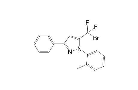 5-(Bromodifluoromethyl)-3-phenyl-1-o-tolyl-1H-pyrazole