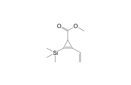 Cyclopropen-3-oic acid,-2-trimethylsilyl, 3-ethenyl-, methyl ester