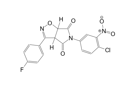 (3aR,6aS)-5-(4-chloro-3-nitrophenyl)-3-(4-fluorophenyl)-3aH-pyrrolo[3,4-d]isoxazole-4,6(5H,6aH)-dione