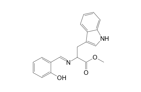 Methyl N-(2-hydroxybenzylidene)tryptophanate