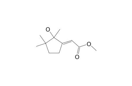(E)-2-(2-HYDROXY-2,3,3-TRIMETHYLCYClOPENTYLIDENE)-METHYLETHANOATE