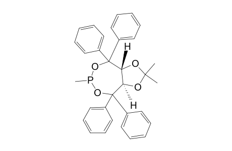 (1R,7R)-4,9,9-Trimethyl-2,2,6,6-tetraphenyl-3,5,8,10-tetraoxa-4-phosphabicyclo[5.3,0]decane