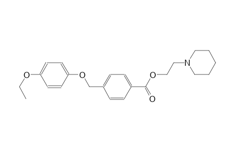 2-(1-piperidinyl)ethyl 4-[(4-ethoxyphenoxy)methyl]benzoate