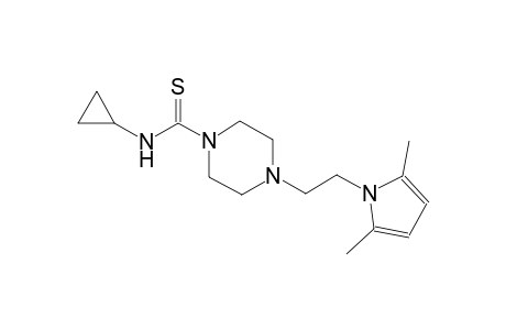1-piperazinecarbothioamide, N-cyclopropyl-4-[2-(2,5-dimethyl-1H-pyrrol-1-yl)ethyl]-