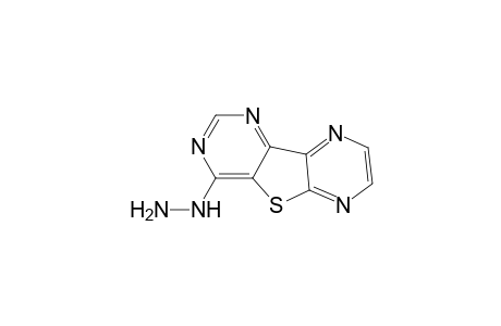 Pyrazino[2',3':4,5]thieno[3,2-d]pyrimidin-4(1H)-one, hydrazone