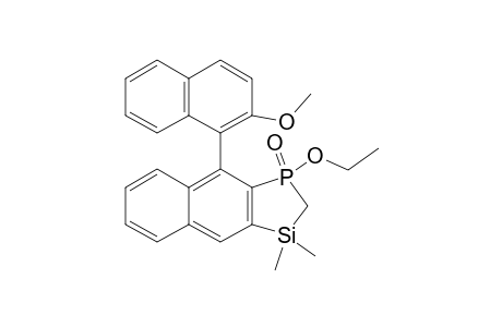 1-ETHOXY-9-(2-METHOXY-1-NAPHTHYL)-3,3-DIMETHYL-2H-NAPHTHO-[D]-1,3-PHOSPHASILOLEN-1-ONE