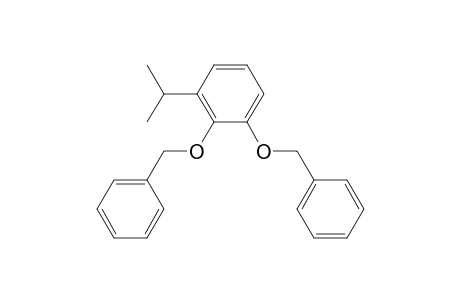 Benzene, 1-(1-methylethyl)-2,3-bis(phenylmethoxy)-