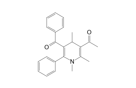 5-Acetyl-3-benzoyl-1,4-dihydro-1,4,6-trimethyl-2-phenylpyridine