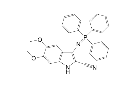 (2-cyano-5,6-dimethoxyindol-3-yl)iminotriphenylphosphorane