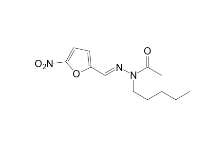 5-nitro-2-furaldehyde, 2-pentylsemicarbazone