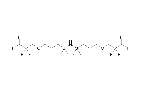 3-[3-[[[dimethyl-[3-(2,2,3,3-tetrafluoropropoxy)propyl]silyl]amino]-dimethyl-silyl]propoxy]-1,1,2,2-tetrafluoro-propane