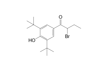 2-bromo-3',5'-di-tert-butyl-4'-hydroxybutyrophenone
