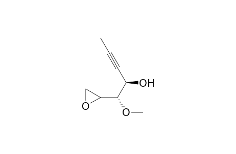 (3S,4R)-1,2-Epoxy-3-methoxy-5-heptyn-4-ol