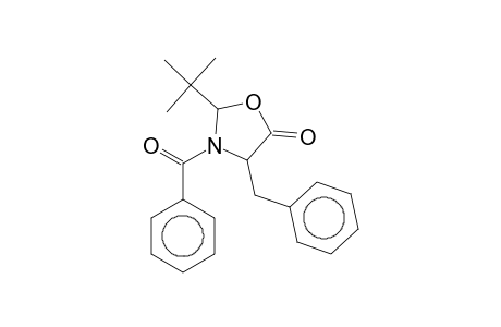 2-tert-Butyl-3-(phenylcarbonyl)-4-(phenylmethyl)-1,3-oxazolidin-5-one