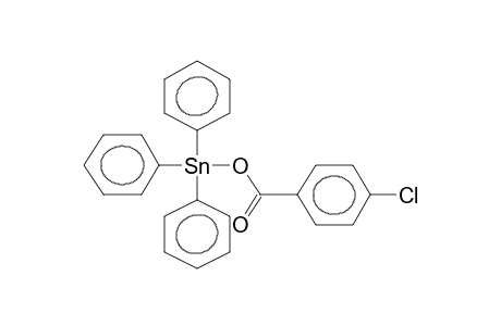 TRIPHENYLTIN(IV) 4-CHLOROBENZOATE