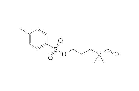 Toluene-4-sulfonic acid 4,4-Dimethyl-5-oxopentyl ester