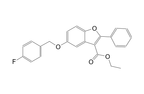 ethyl 5-[(4-fluorobenzyl)oxy]-2-phenyl-1-benzofuran-3-carboxylate