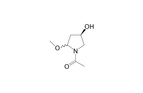 l/u-(4R)-N-Acetyl-2-methoxypyrrolidin-4-ol