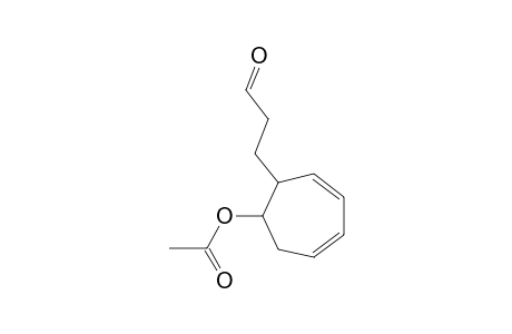 2,4-Cycloheptadiene-1-propanal, 7-(acetyloxy)-