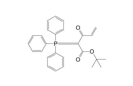 3-keto-2-tri(phenyl)phosphoranylidene-pent-4-enoic acid tert-butyl ester