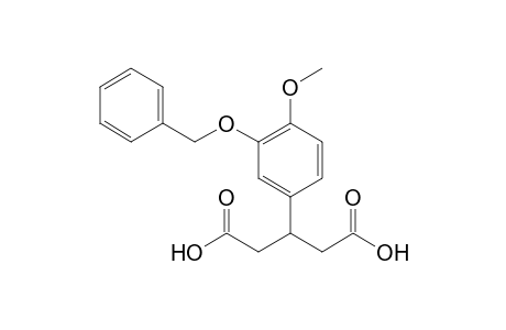 3-(3 -benzyloxy-4-methoxyphenyl) glutaric acid