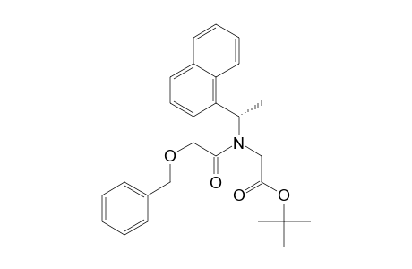 N-[(tert-Butoxycarbonyl)methyl]-N-[(S)-1-(1-naphthyl)ethyl]-2-(benzyloxy)acetamide