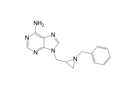 2-(6-Aminopurin-9-yl)methyl-1-(phenylmethyl)aziridine