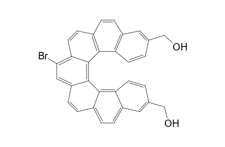9-Bromo-3,16-bis(hydroxymethyl)-heptahelicene