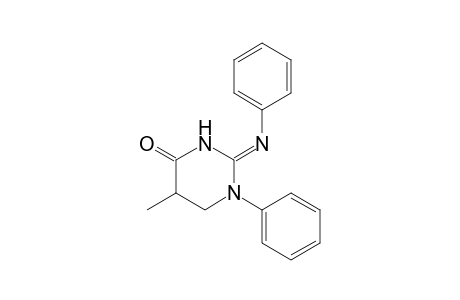 5-Methyl-perhydro-3-phenyl-2-phenyliminopyrimidin-6(1H)-one