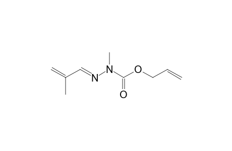Methacrolein N-allyloxycarbonyl-N-methylhydrazone