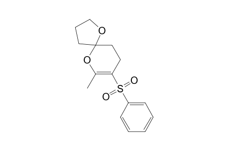 8-(Benzenesulfonyl)-7-methyl-1,6-dioxaspiro[4.5]dec-7-ene